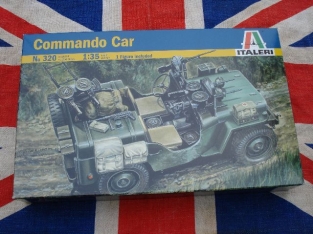 Italeri 0320  Commando Car Britse SAS / Para Jeep